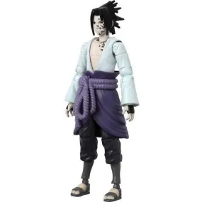 Figurine articulée Sasuke 17cm - Anime Heroes Beyond - Naruto Shippuden - BANDAI blanc - Bandai
