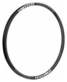 Jante vtt 29  switch tsunami disc pour gravity-enduro noir 32t. tubeless ready double paroi largeur 27mm